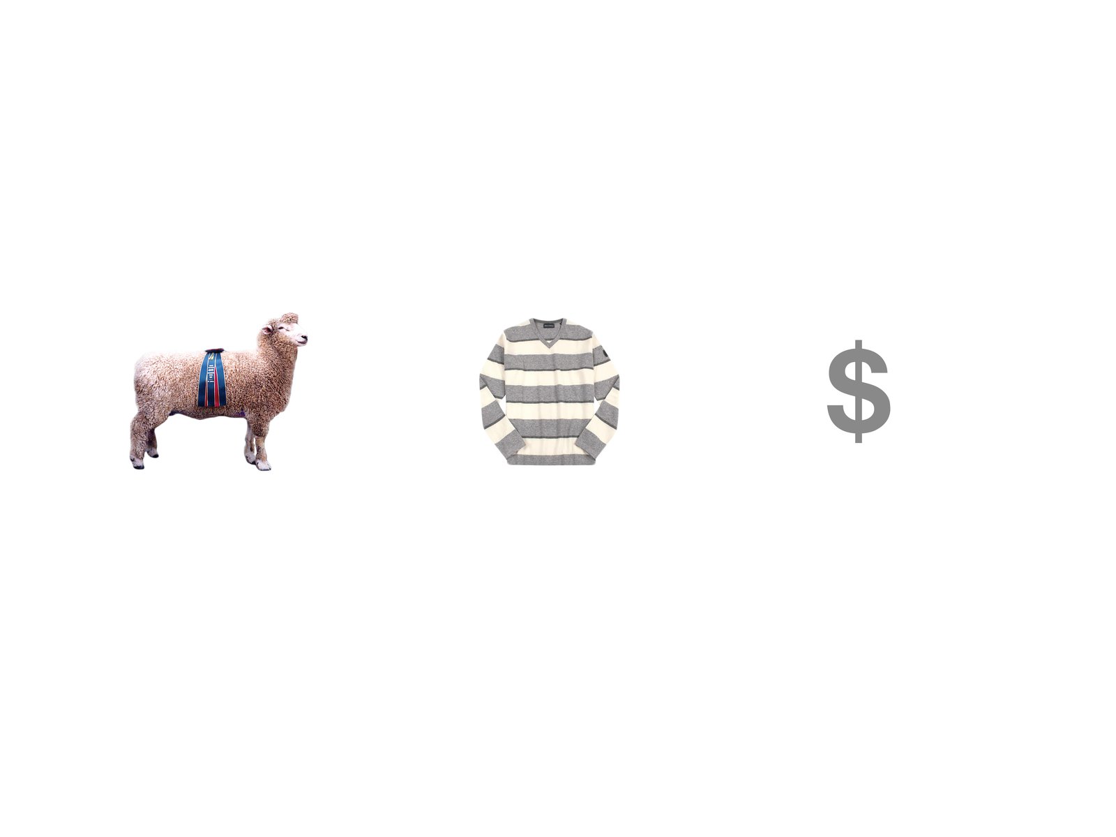 tausch·ware·handel — sheep, striped orb, dollar